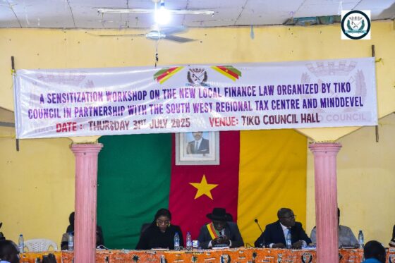 A Sensitisation workshop on the new Local Finance law took place on Thursday July 31, 2025 at the Tiko Council.