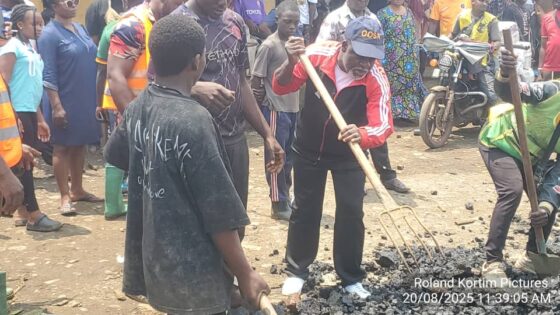 Mutengene Motor park receives facelift by Tiko Council