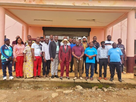 Tiko Council Meets with Inhabitants of Bobga Street and Electric Line, Mutengene, Ahead of Road Pavement Exercise